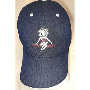 Betty Boop Players Baseball Hat Fleischer studio inc. hook & loop closure